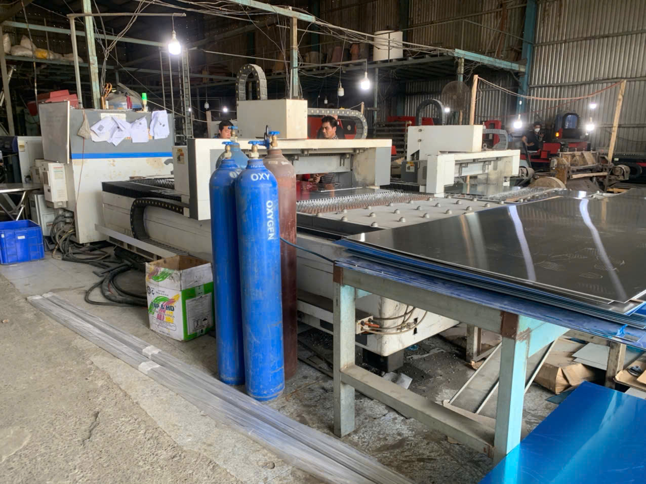 Laser Cutting Machine 1 at Vinh Loc Metal Mechanical And Electrical Import Export Tradi
